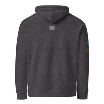 Eco Raglan Hoodie in Grey | Sustainable Style for Traders