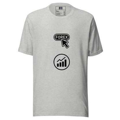 Pink Forex T-shirt from TradersHouse, designed for traders