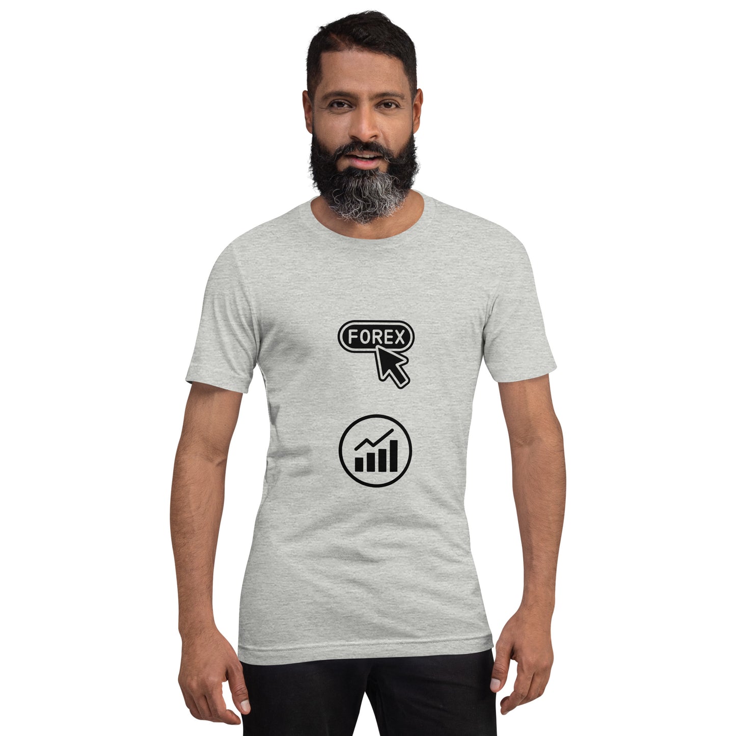 Pink Forex T-shirt from TradersHouse, designed for traders