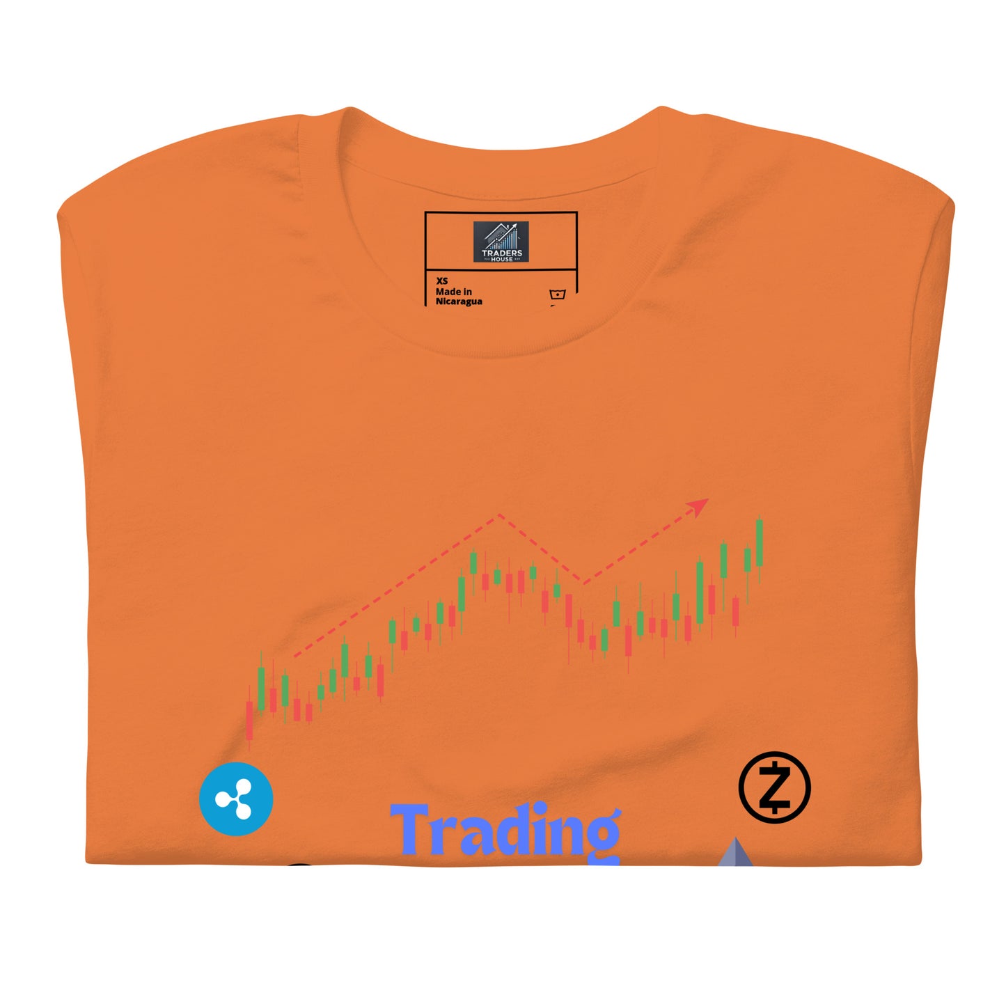 Citro Color T-Shirt with Cryptocurrency Logos | Exclusive Merch for Traders | TradersHouse