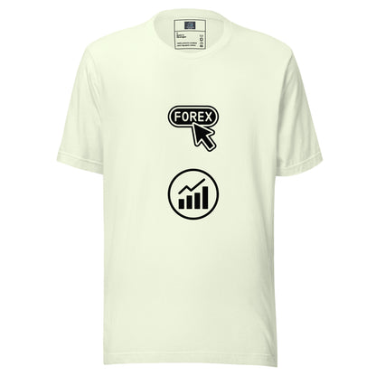 Pink Forex T-shirt from TradersHouse, designed for traders