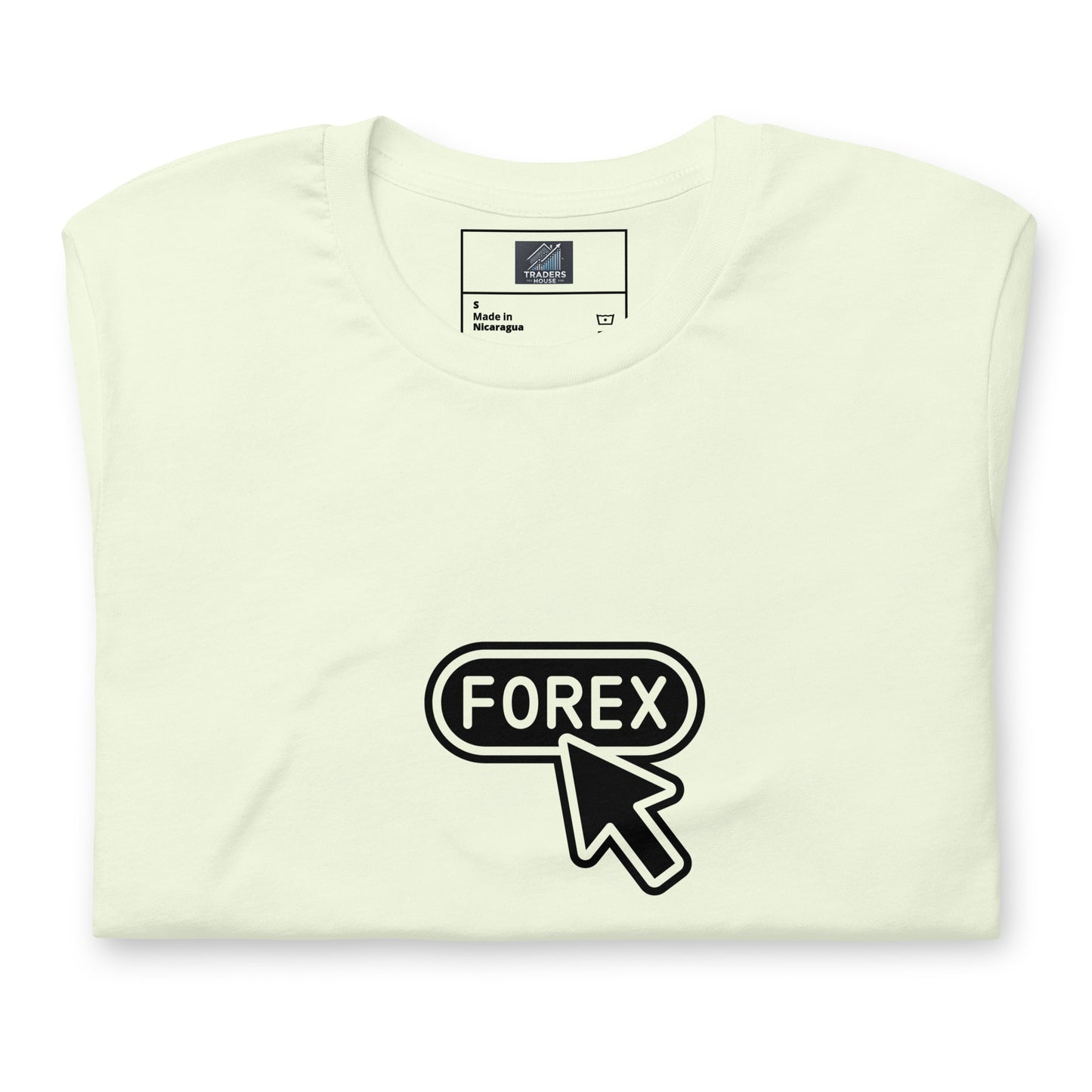 Pink Forex T-shirt from TradersHouse, designed for traders