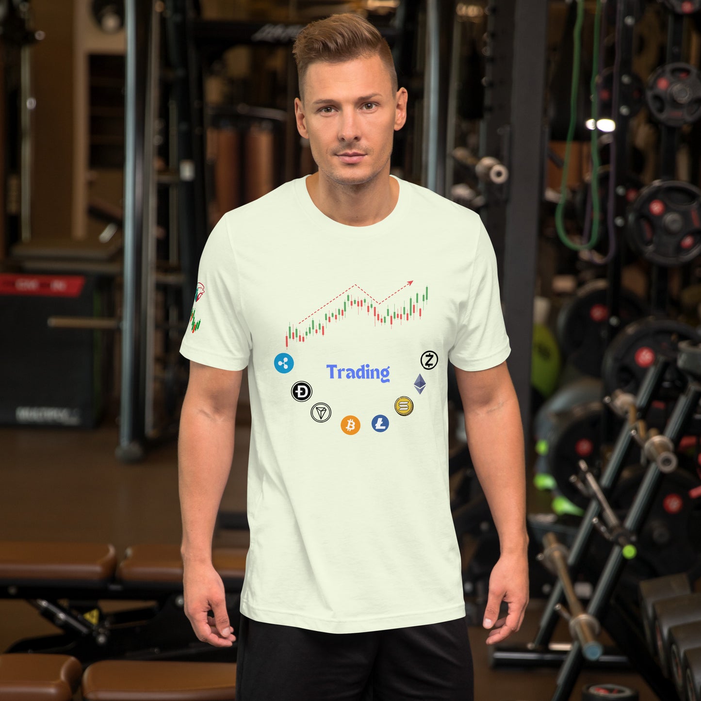 Citro Color T-Shirt with Cryptocurrency Logos | Exclusive Merch for Traders | TradersHouse