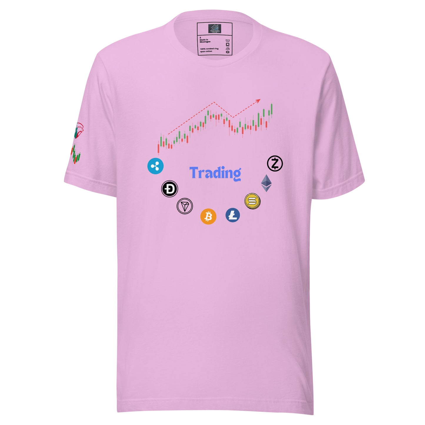 Citro Color T-Shirt with Cryptocurrency Logos | Exclusive Merch for Traders | TradersHouse