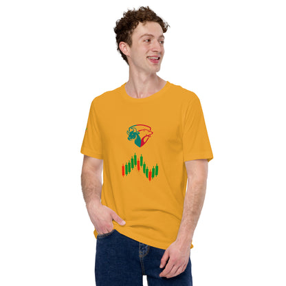 Bold Yellow Bull & Bear Trading T-Shirt – Exclusive TradersHouse Apparel for Market Warriors