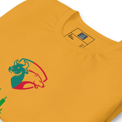 Bold Yellow Bull & Bear Trading T-Shirt – Exclusive TradersHouse Apparel for Market Warriors