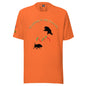 Orange T-Shirt with Bull vs. Bear Design | "Trading is My Passion" | TradersHouse Branded