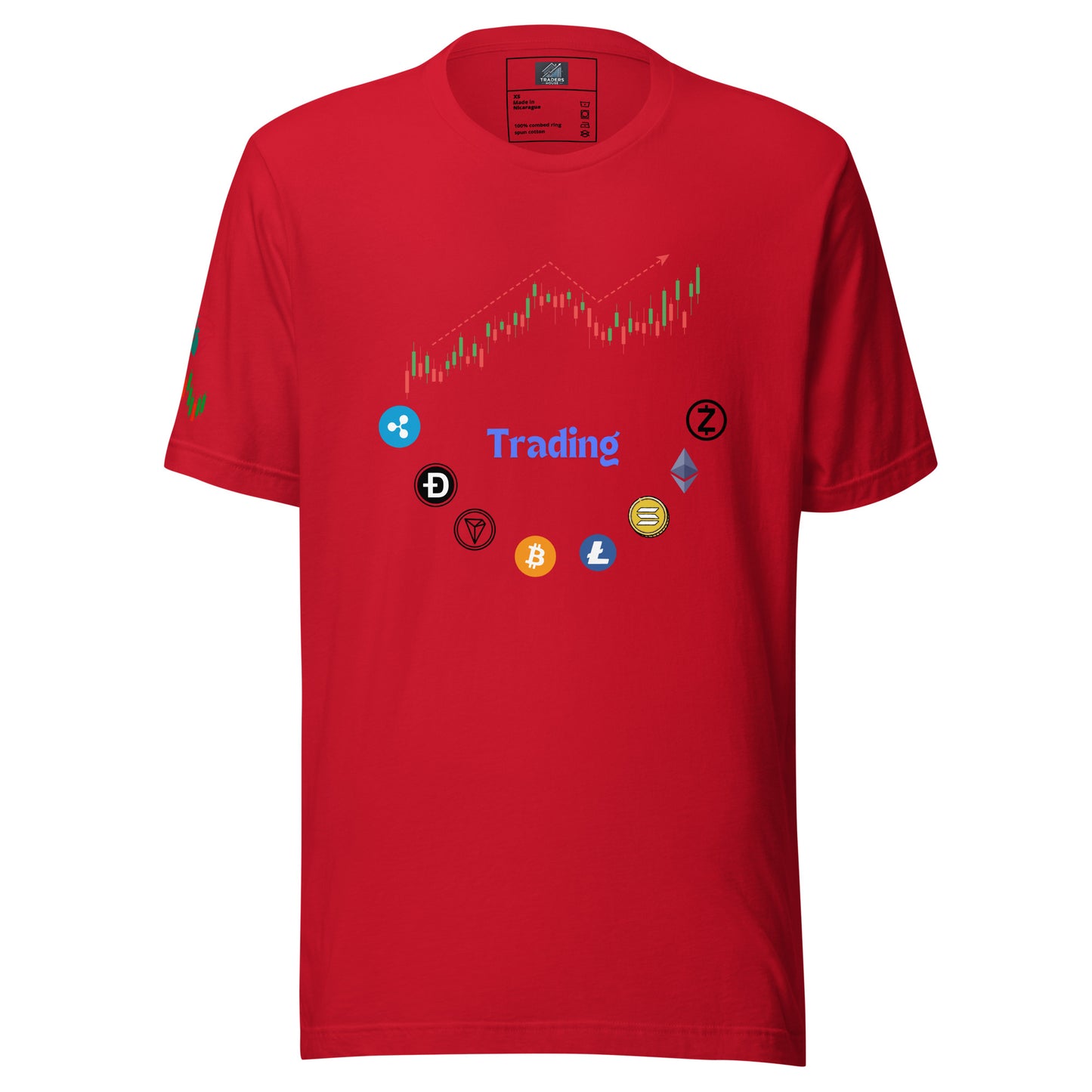 Citro Color T-Shirt with Cryptocurrency Logos | Exclusive Merch for Traders | TradersHouse