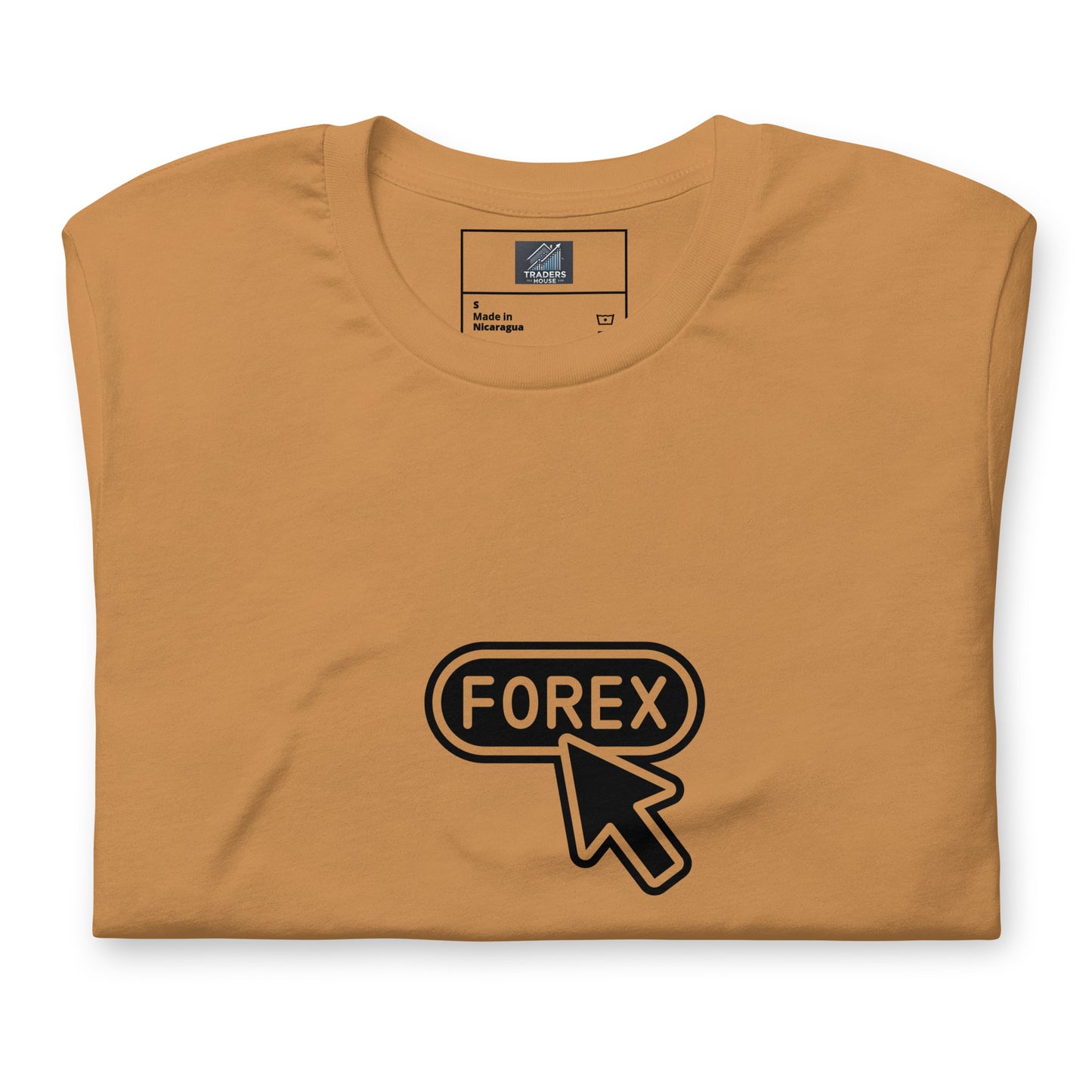 Pink Forex T-shirt from TradersHouse, designed for traders