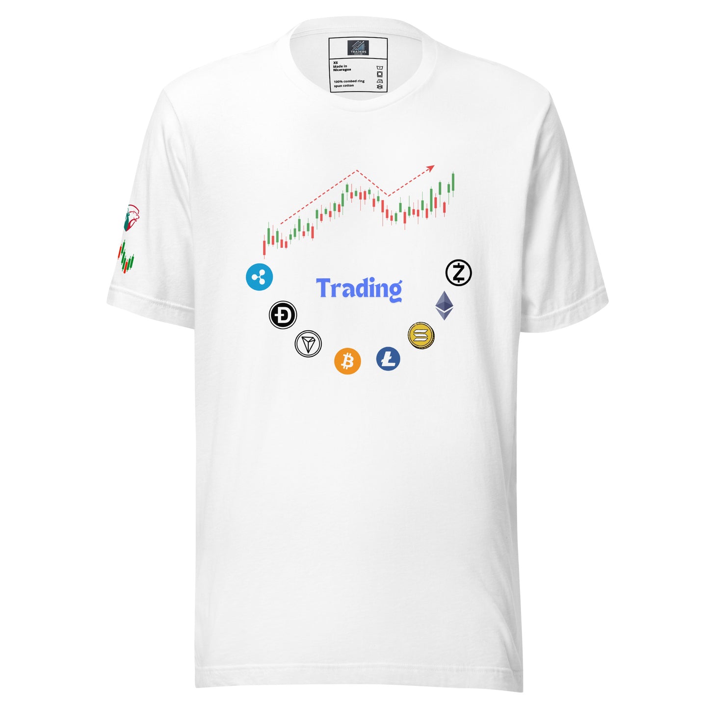 Citro Color T-Shirt with Cryptocurrency Logos | Exclusive Merch for Traders | TradersHouse