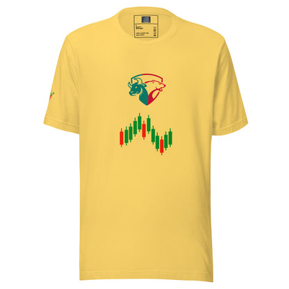 Bold Yellow Bull & Bear Trading T-Shirt – Exclusive TradersHouse Apparel for Market Warriors